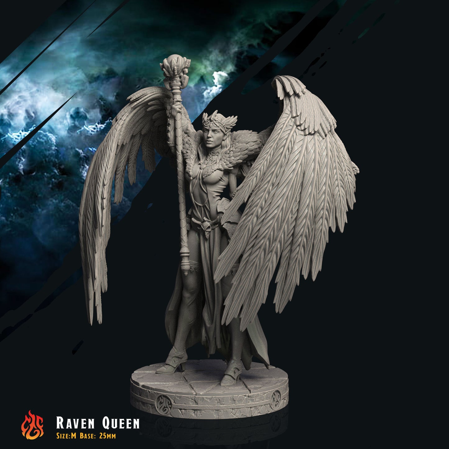 Raven Queen (Digital, STL files)