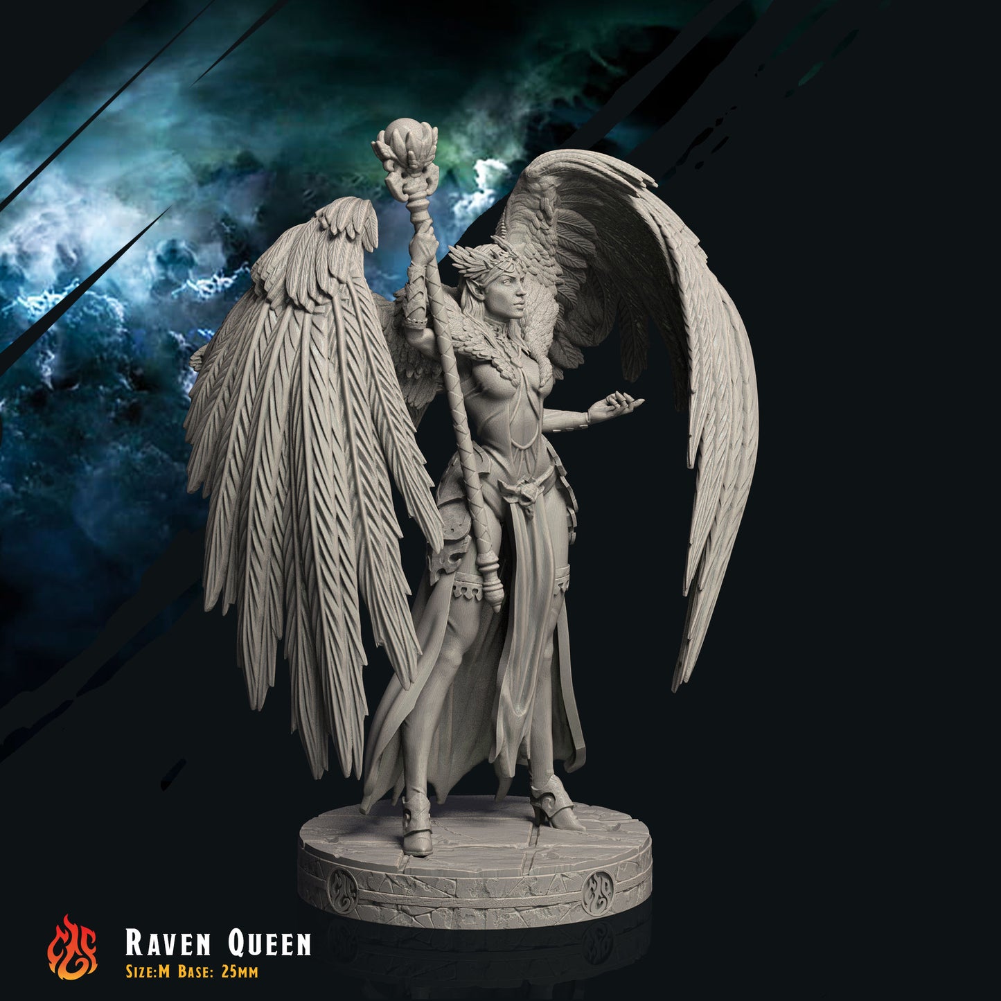 Raven Queen (Digital, STL files)