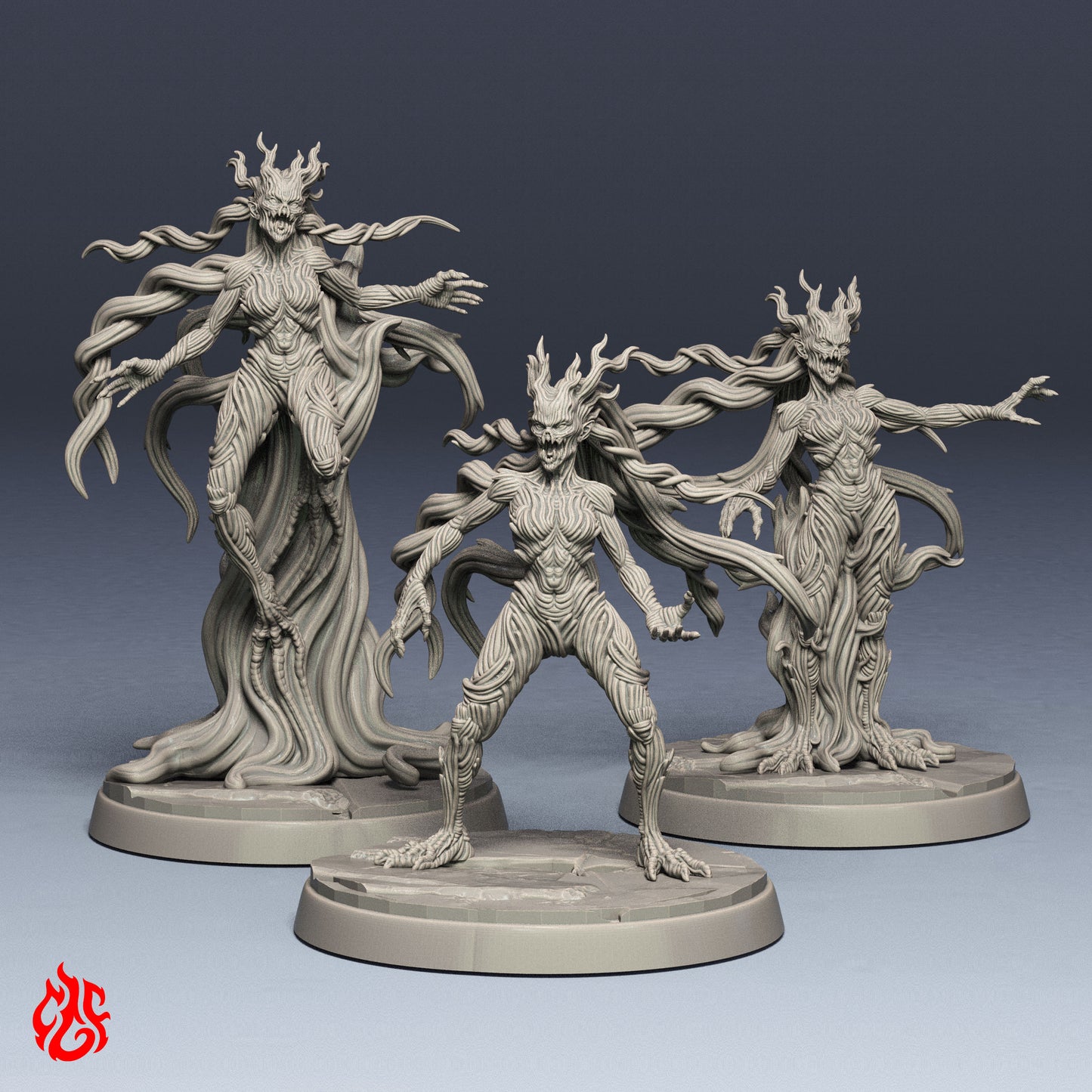 Dríades en descomposición