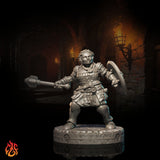 Dwarf Cleric (Digital, STL files)