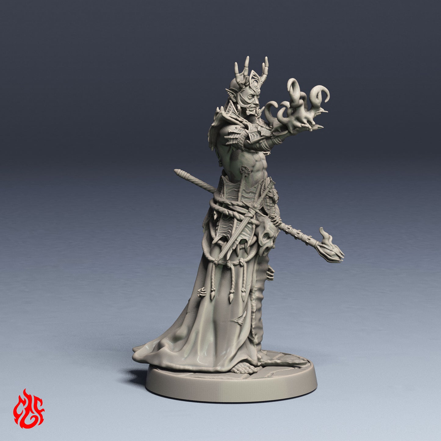 Sharfein Baenath, Dark Elf Arachnomancer