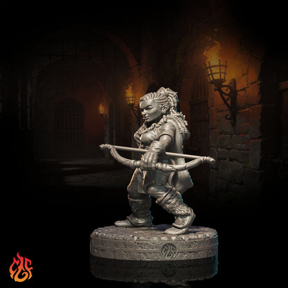 Dwarf Ranger (Digital, STL files)