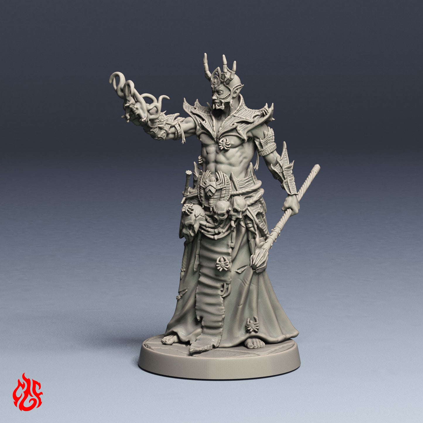 Sharfein Baenath, Dark Elf Arachnomancer