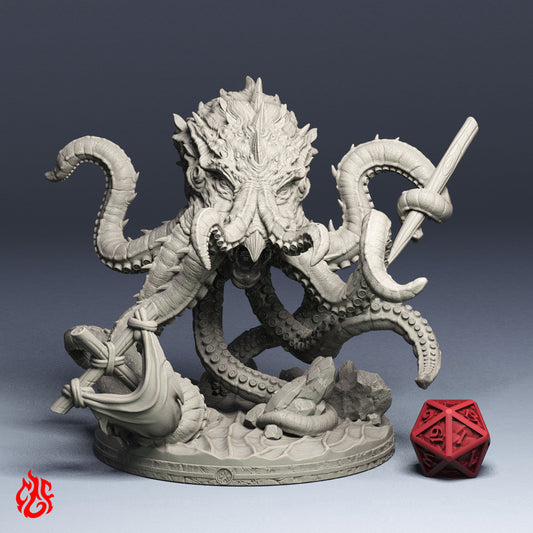 Kraken nacido en la marea