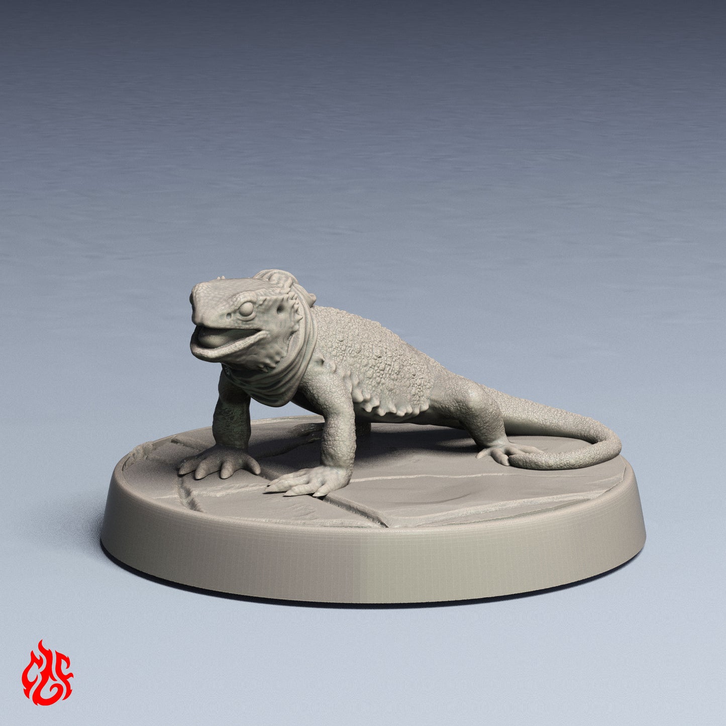 Familier lézard de feu