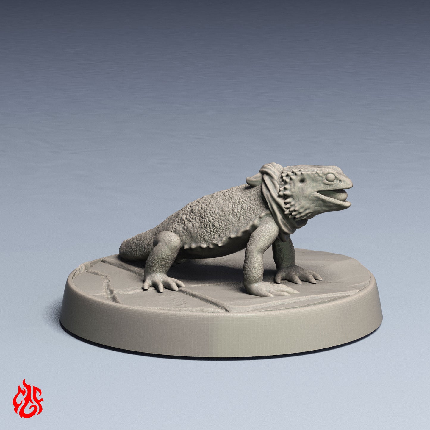 Familier lézard de feu