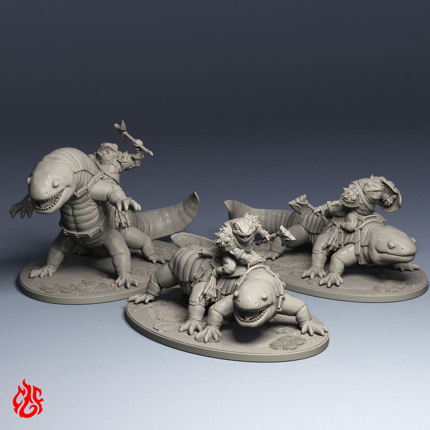 Frogrog Salamander Rider