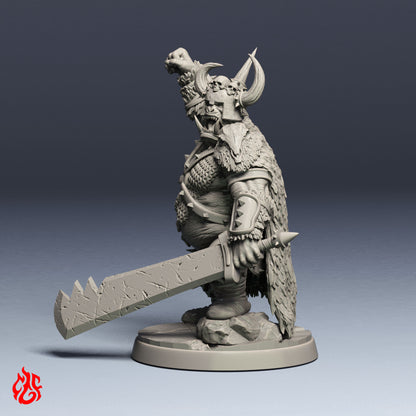 Kigarth, Half Ogre Captain