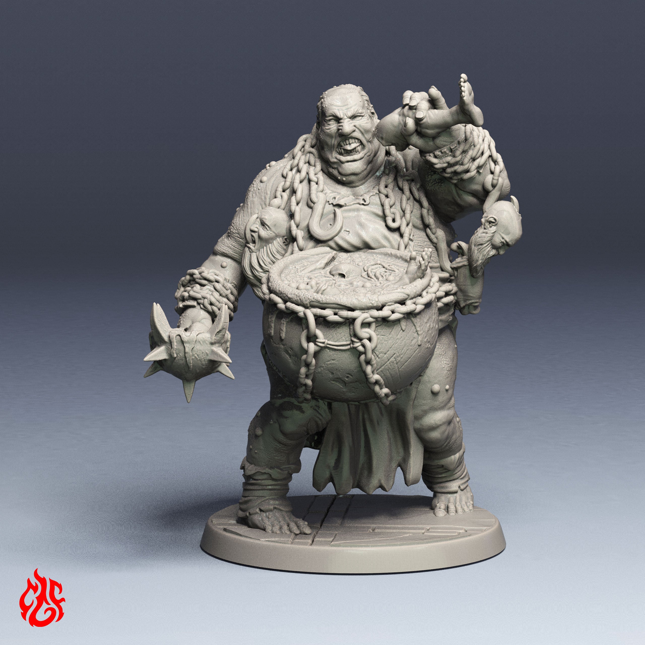 Ogre Cook (Digital, STL files) – Crippled God Foundry