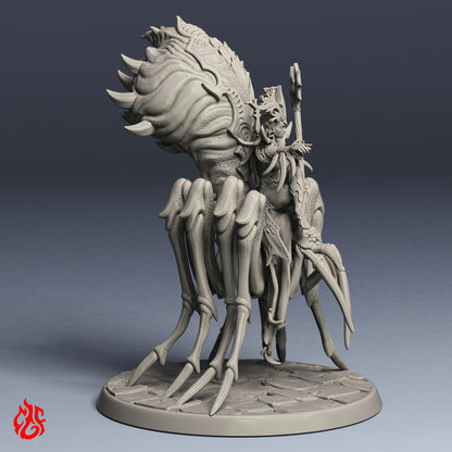 Spider Queen mounted