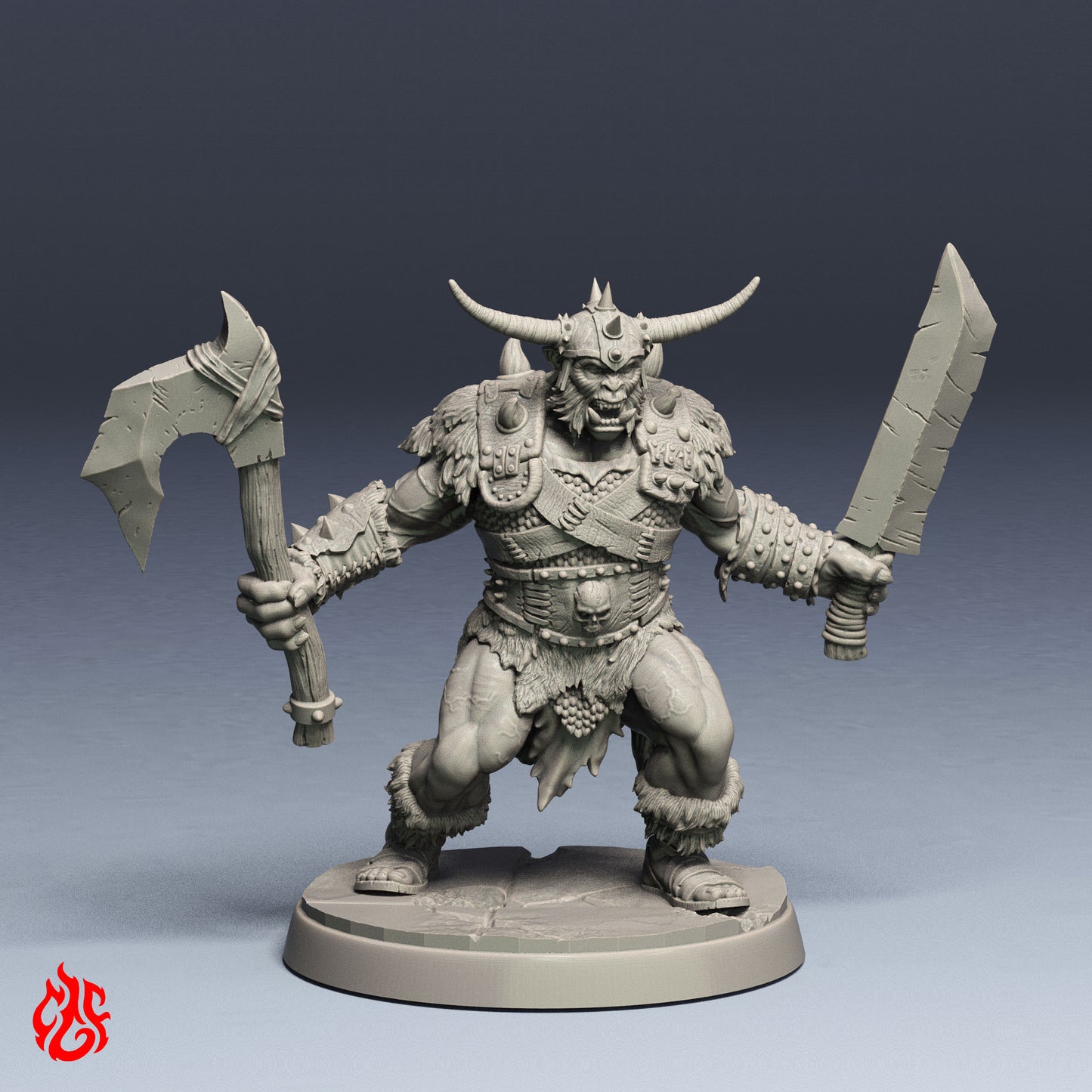 Guerreros orcos de hierro