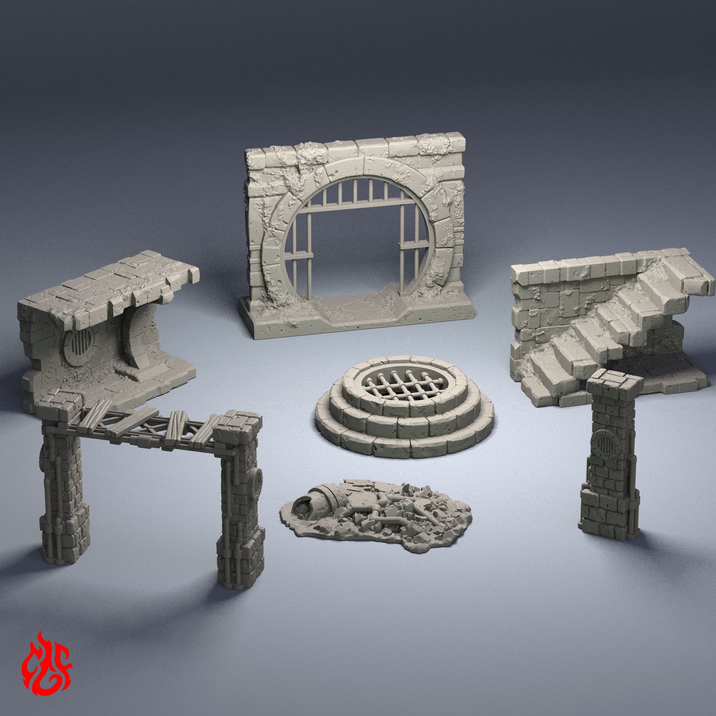 Sewer Entrances set