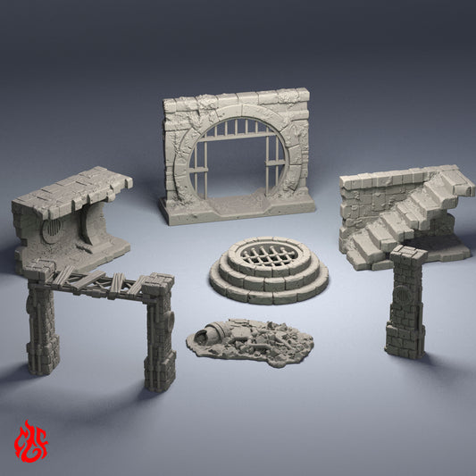 Sewer Entrances set