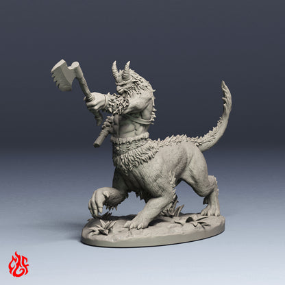 Guerriers Capritaures, Hommes-bêtes