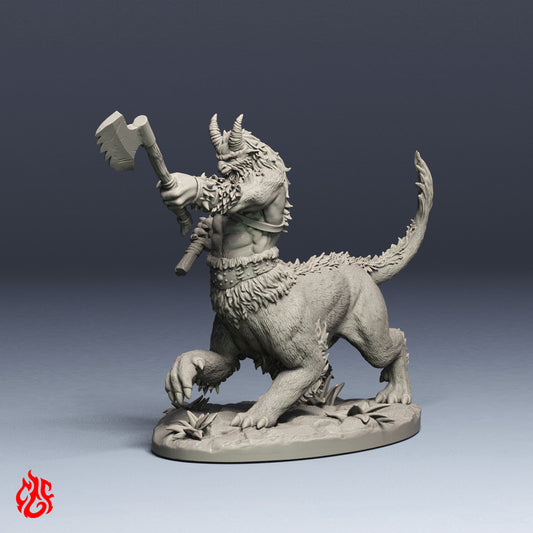 Guerriers Capritaures, Hommes-bêtes