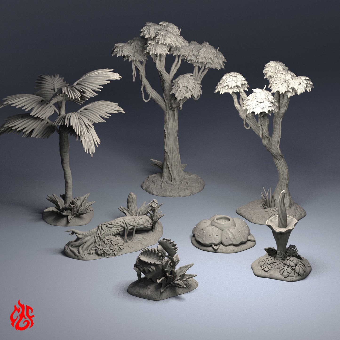 Jungle Trees and Plants