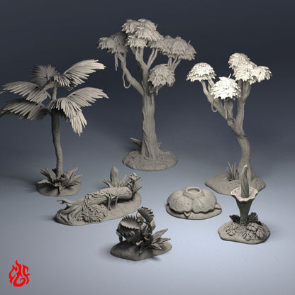 Jungle Trees and Plants