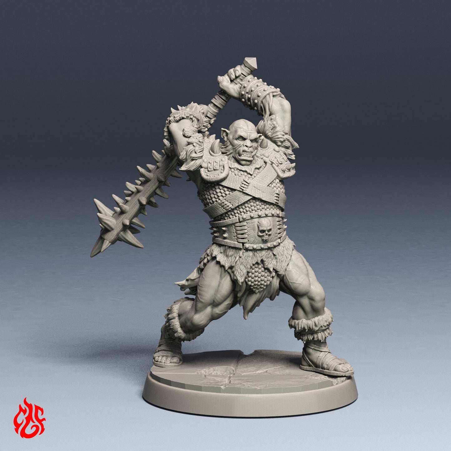 Guerreros orcos de hierro