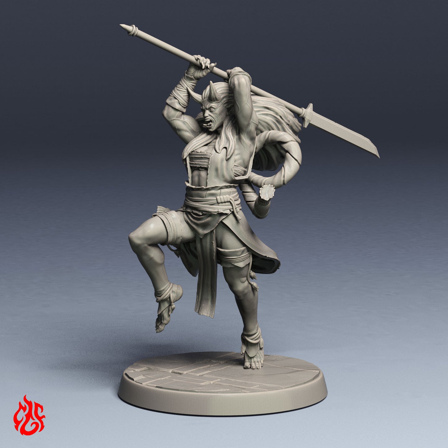 Oni Demon Yamauba Huntress