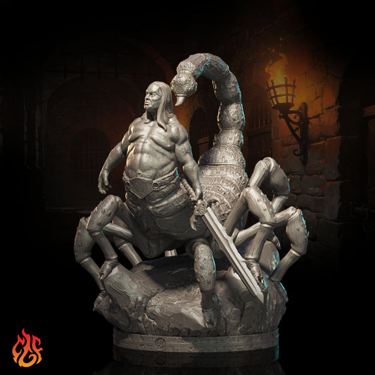 Myrrha The scorpion man (Digital, STL files)