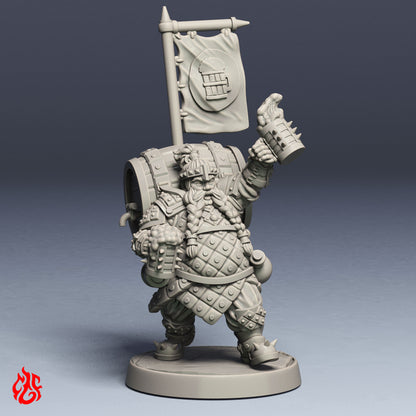 Portaestandarte enano