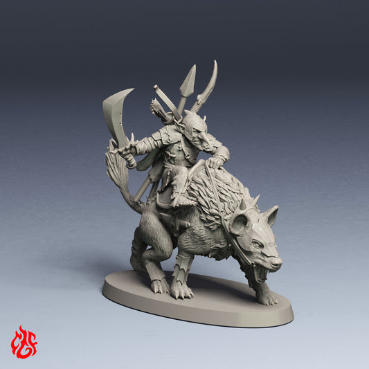 Goblin-Wolfrider-Bande (Digital, STL-Dateien)