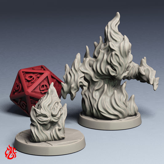 Lesser Fire Elementals