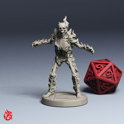 Burning Skeleton