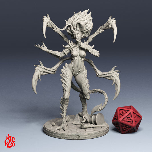 Jeune fille de l'angoisse