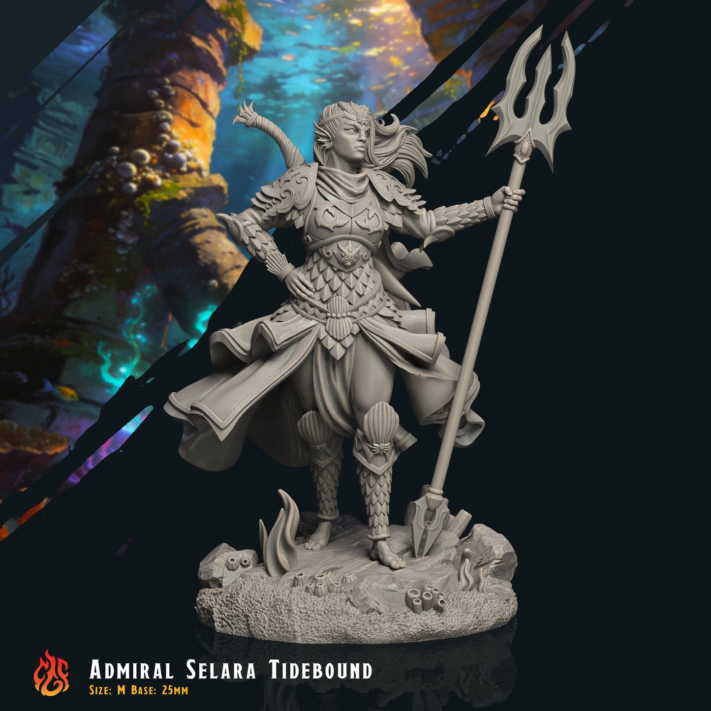 Almirante Selara Tidebound (Digital, archivos STL)