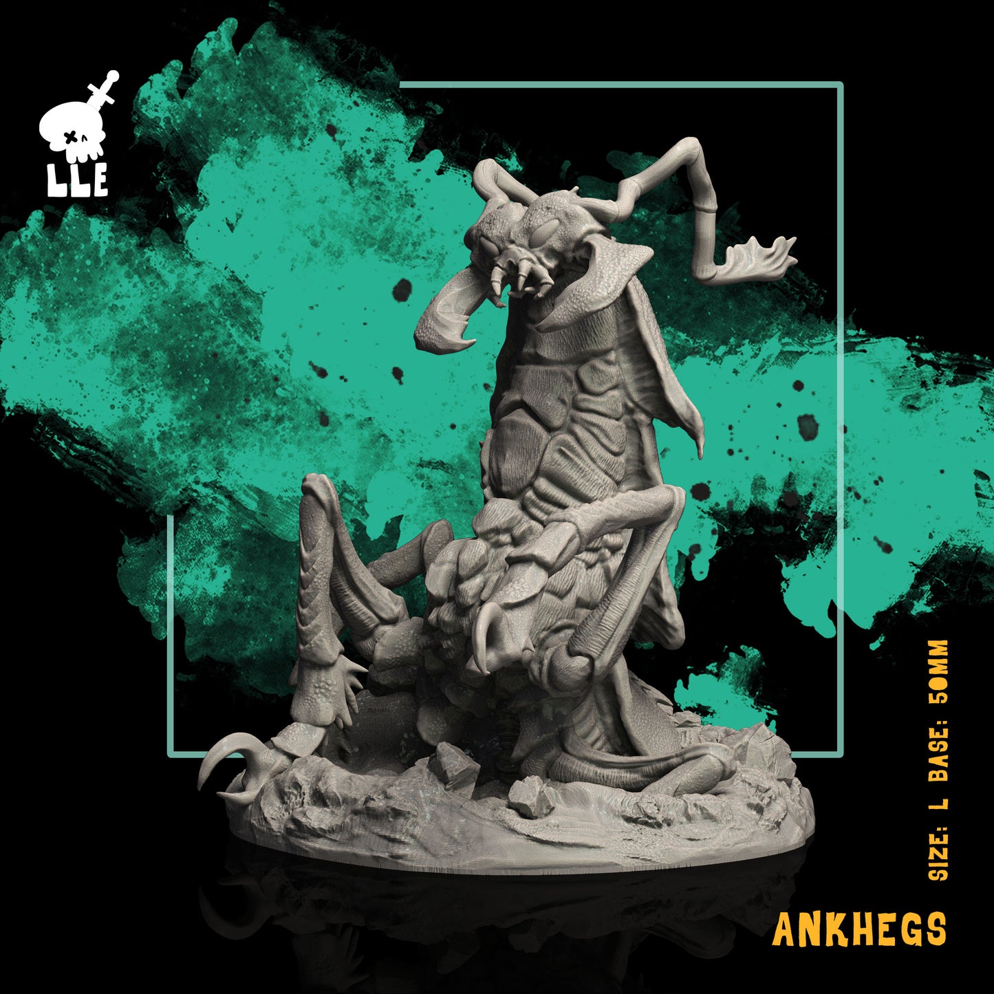 F1095. Ankheg lair bundle (Digital, STL files)