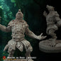 Morginn the Druid, Werewolf form
