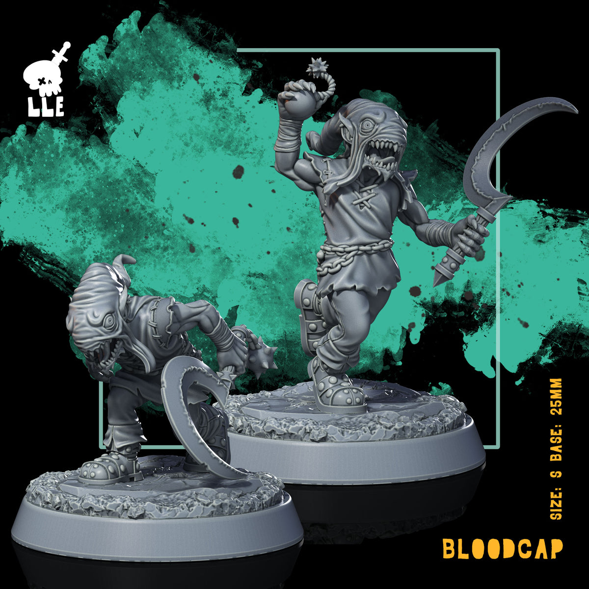 Bloodcaps (Digital, STL files)
