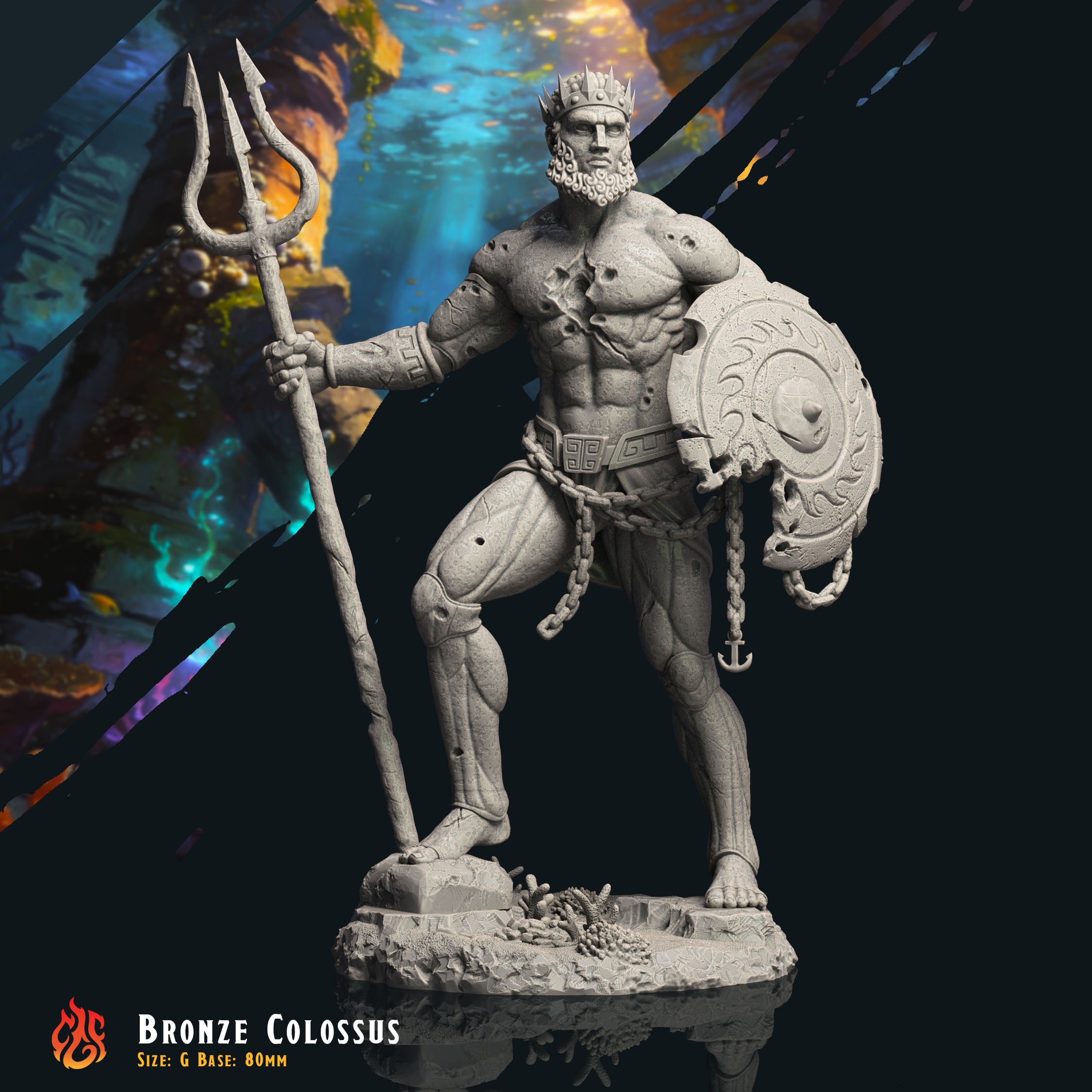 Bronze Colossus (Digital, STL files) – Crippled God Foundry