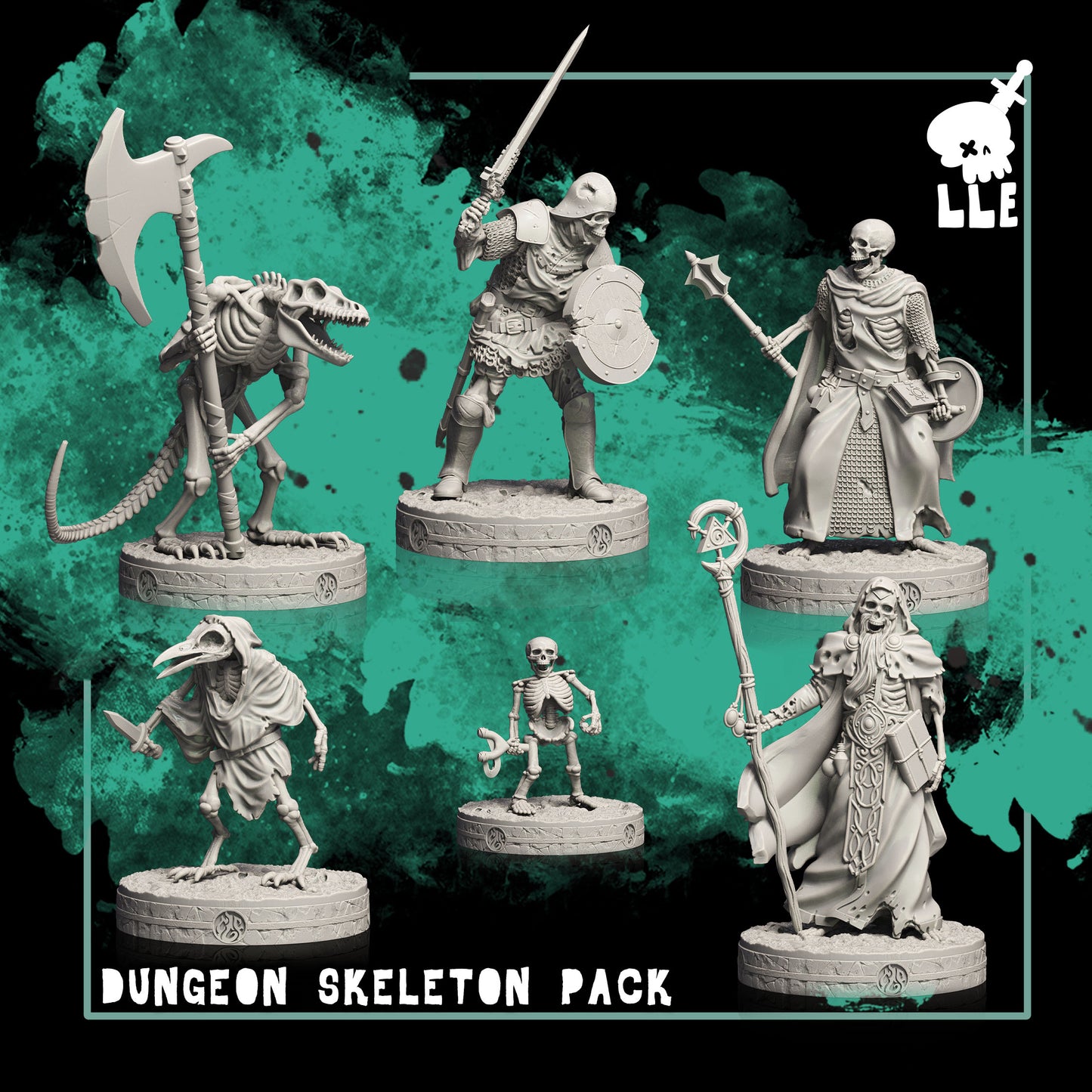 Pack Gardiens de Forgeos (Numérique, fichiers STL)
