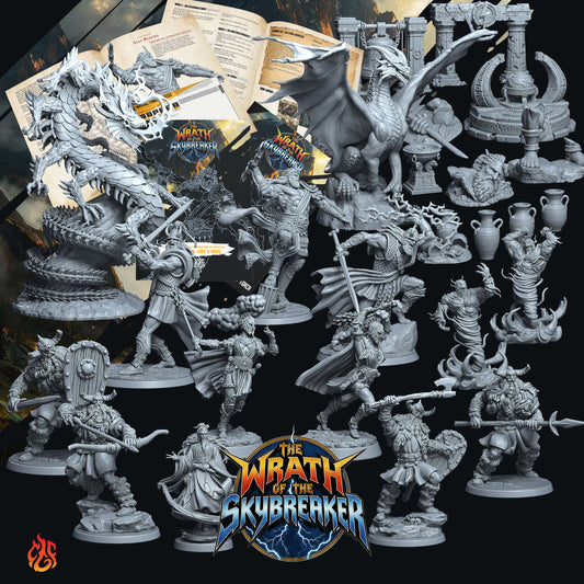 STORM GIANTS BUNDLE , The Wrath of the Skybraker (Digital, STL files)