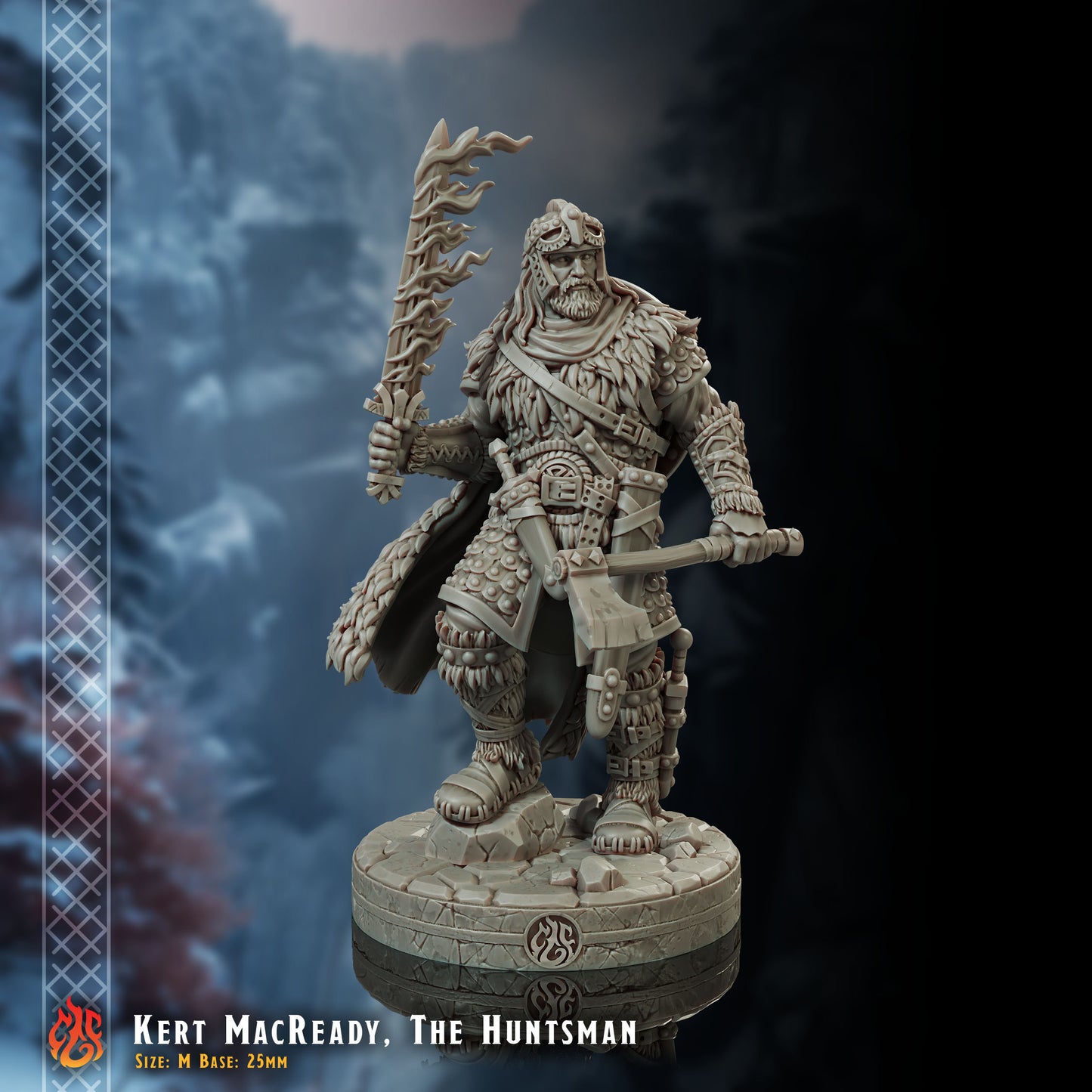 Kert MacReady, Jäger (Digital, STL-Dateien)