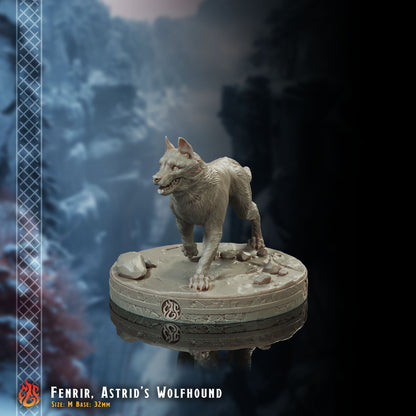 Fenrir, Lévrier (Numérique, fichiers STL)