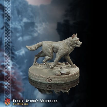 Fenrir, Lévrier (Numérique, fichiers STL)