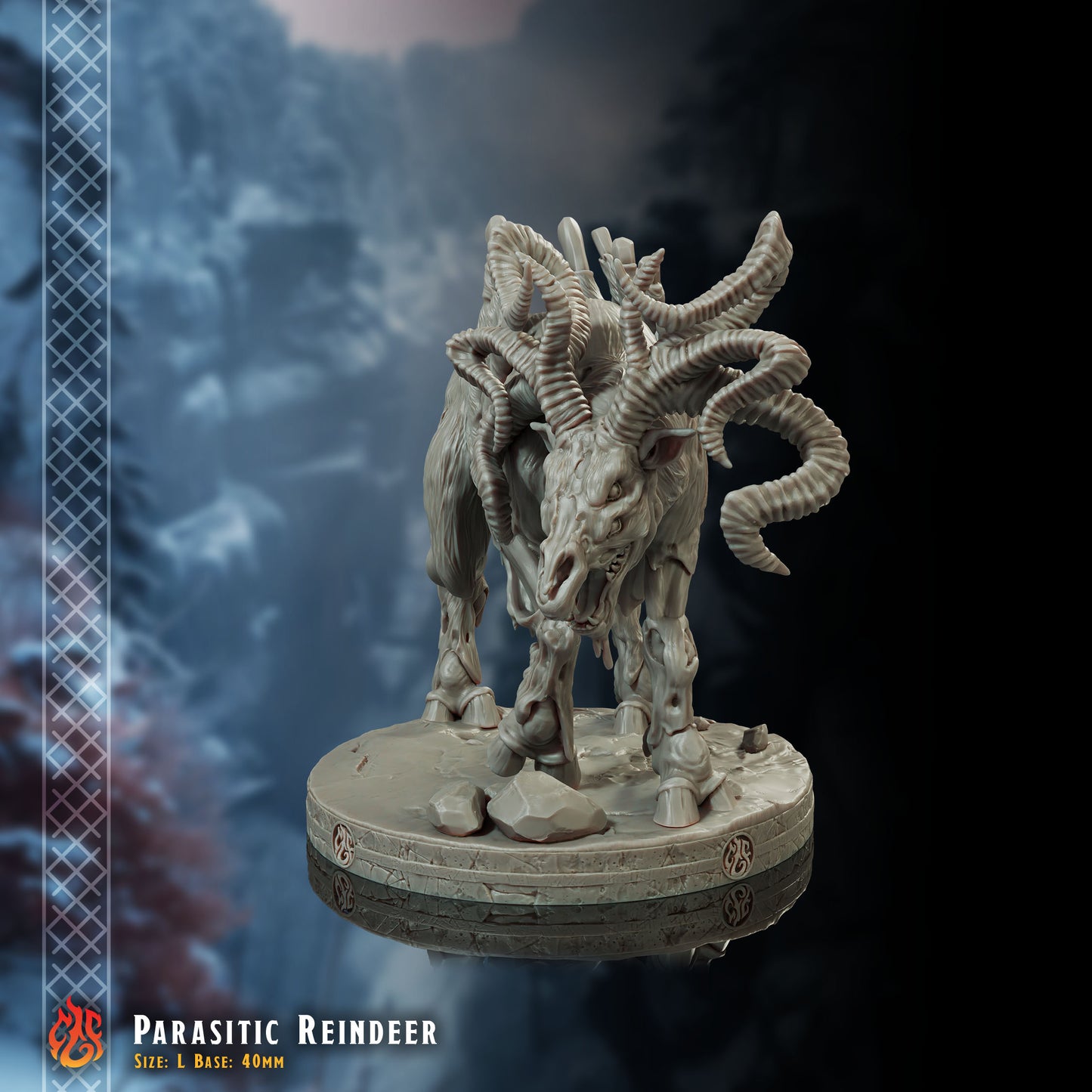 Parasitic Reindeer (Digital, STL files)