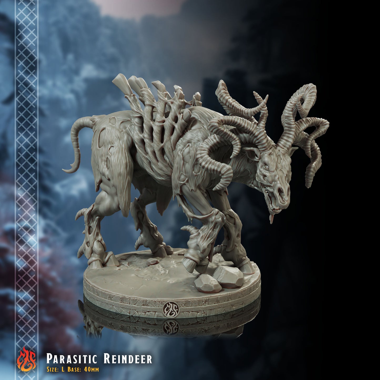 Parasitic Reindeer (Digital, STL files)