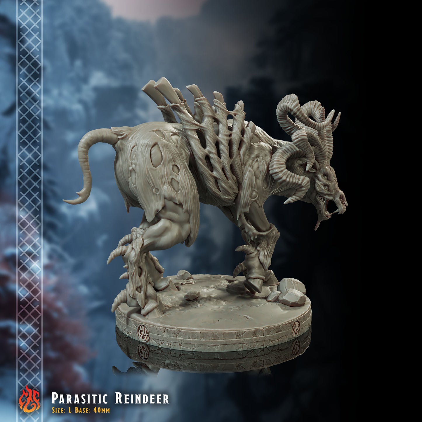 Parasitic Reindeer (Digital, STL files)