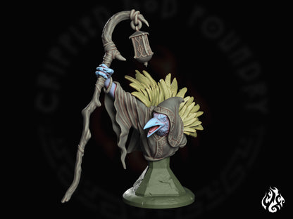 Busto del guardián del bosque
