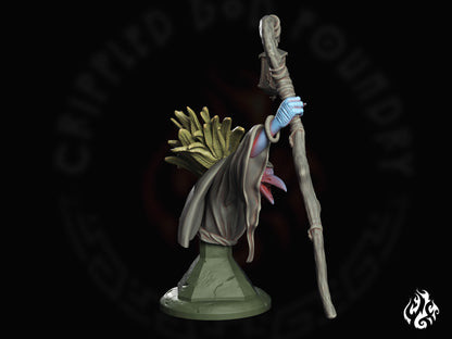 Busto del guardián del bosque