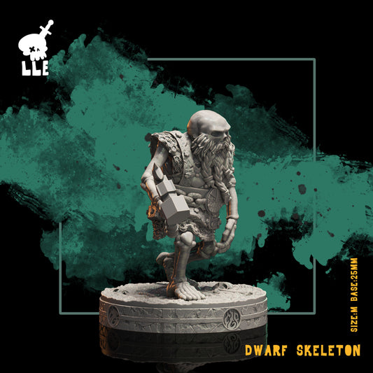Dwarf Skeleton (Digital, STL files)