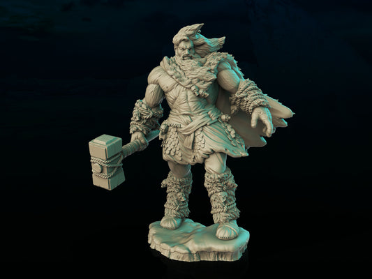 Frost Giant with Hammer