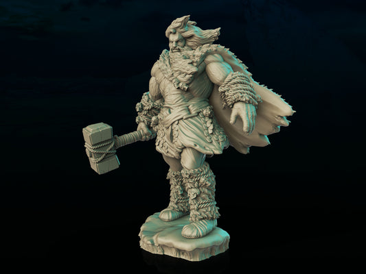 Frost Giant with Hammer