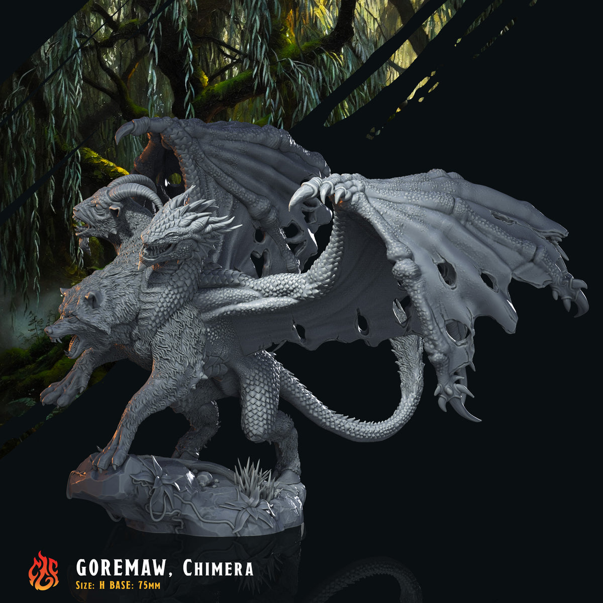 Forest chimera (Digital, STL files)