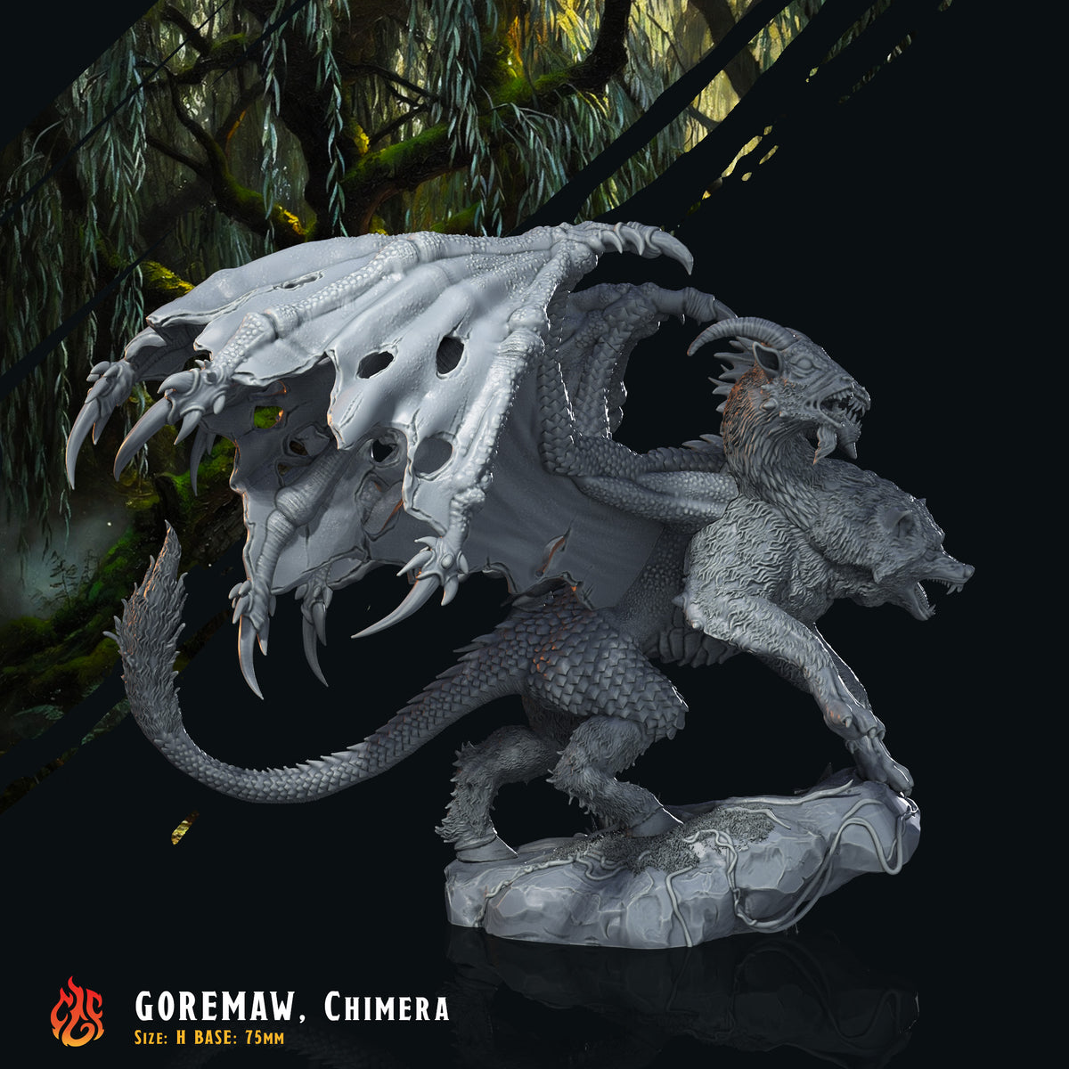 Forest chimera (Digital, STL files)