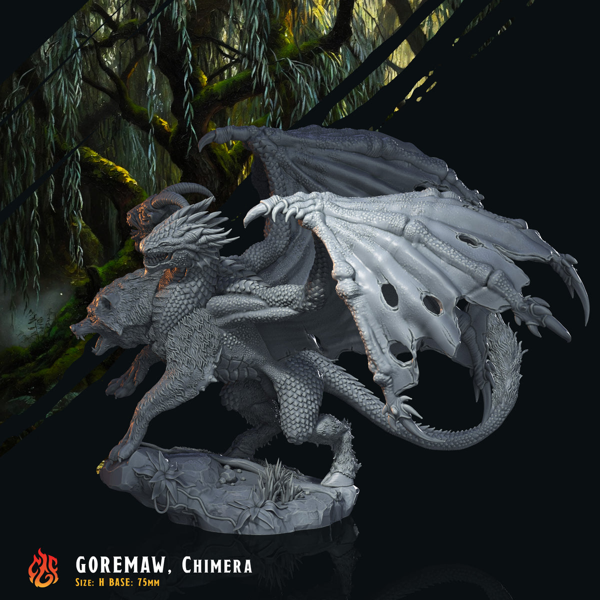 Forest chimera (Digital, STL files)